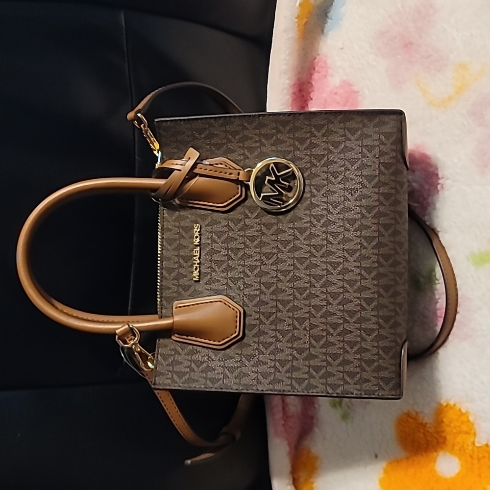 Michael Kors Brown Crossbody Handbag - Picture 9 of 9